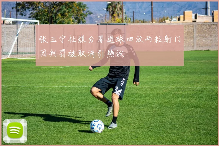 张玉宁社媒分享进球回放两粒射门因判罚被取消引热议